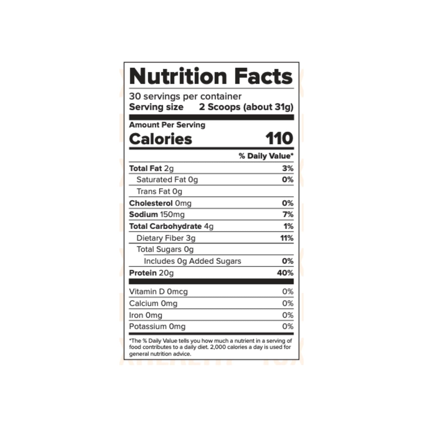 10X Health Plant Protein - Honey Vanilla Flavor