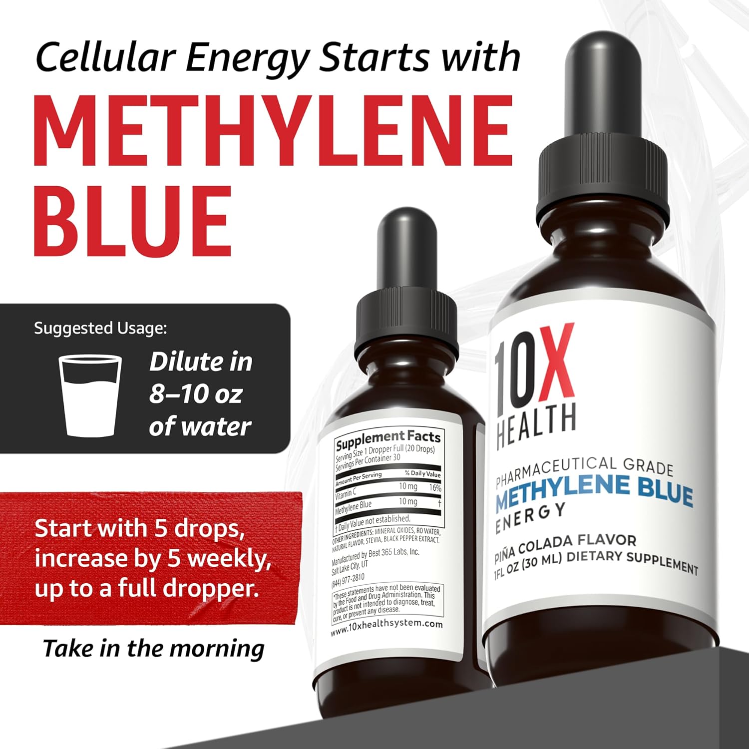 10X Methylene Blue Drops