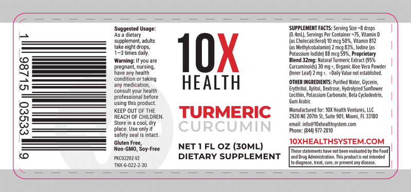 10X Turmeric Curcumin