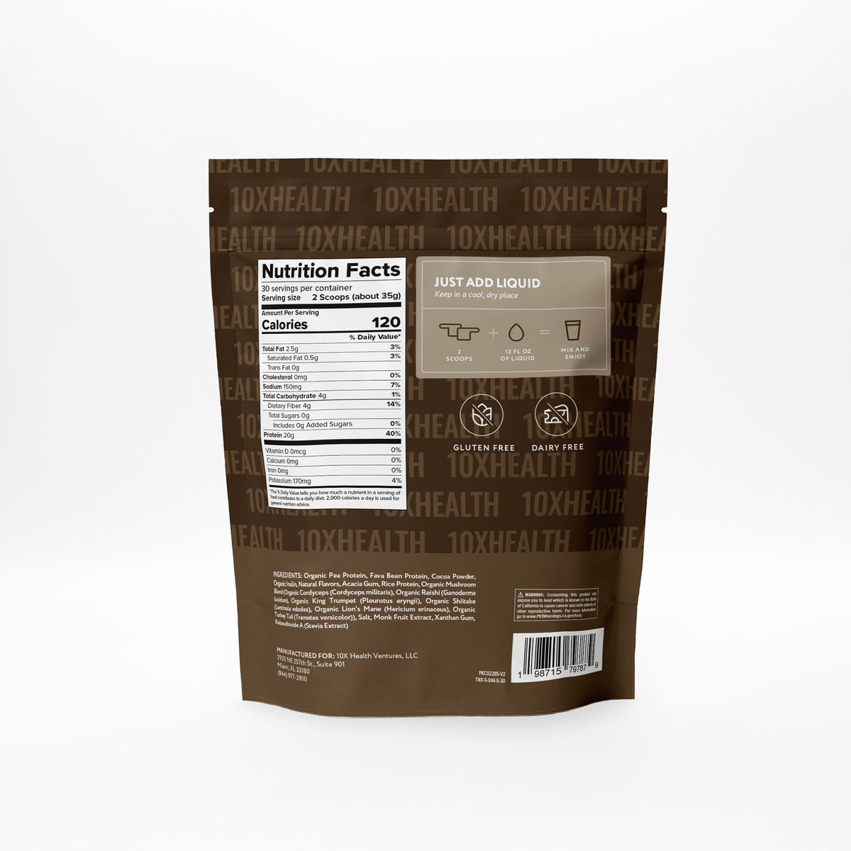 10X Plant Protein Chocolate