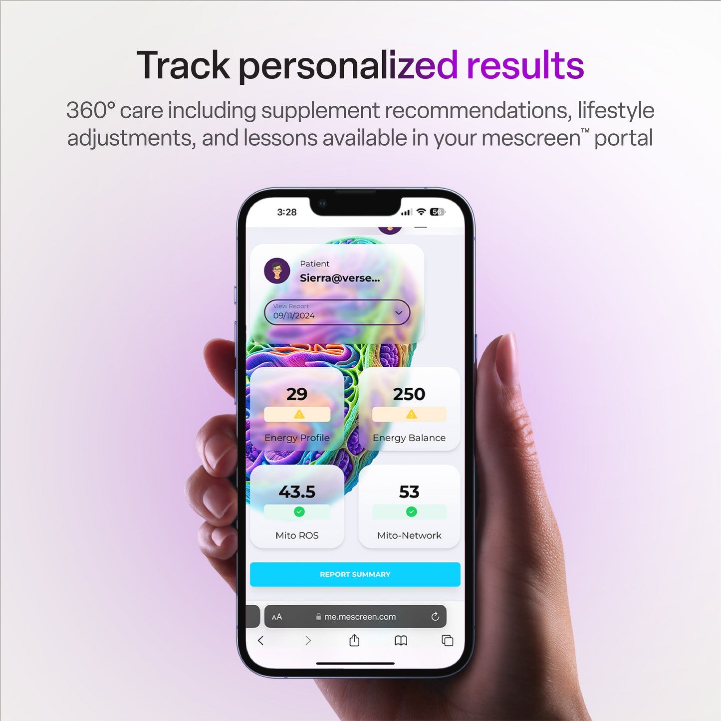 10X mescreen™ Mitochondrial Efficiency Test — On-site Collection