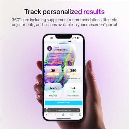 10X mescreen™ Mitochondrial Efficiency Test — On-site Collection