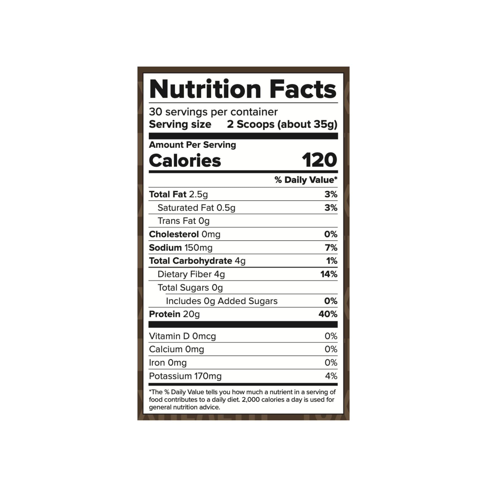 10X Health Plant Protein - Chocolate Flavor