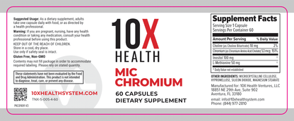 10X MIC Chromium