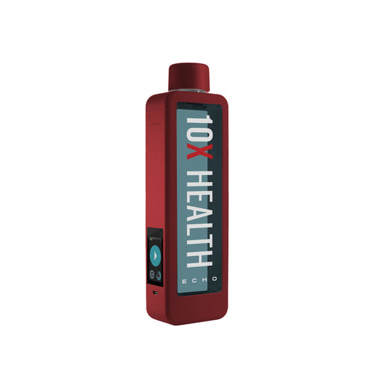 10X Health Hydrogen Water Bottle - Red