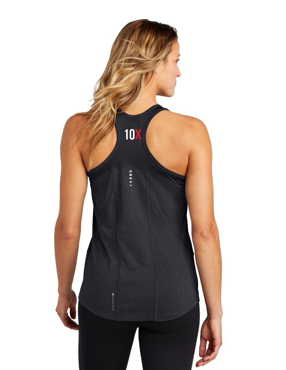 Ladies Razorback 10X Health Endurance Ladies Racerback Pulse Tank – 10X Health System